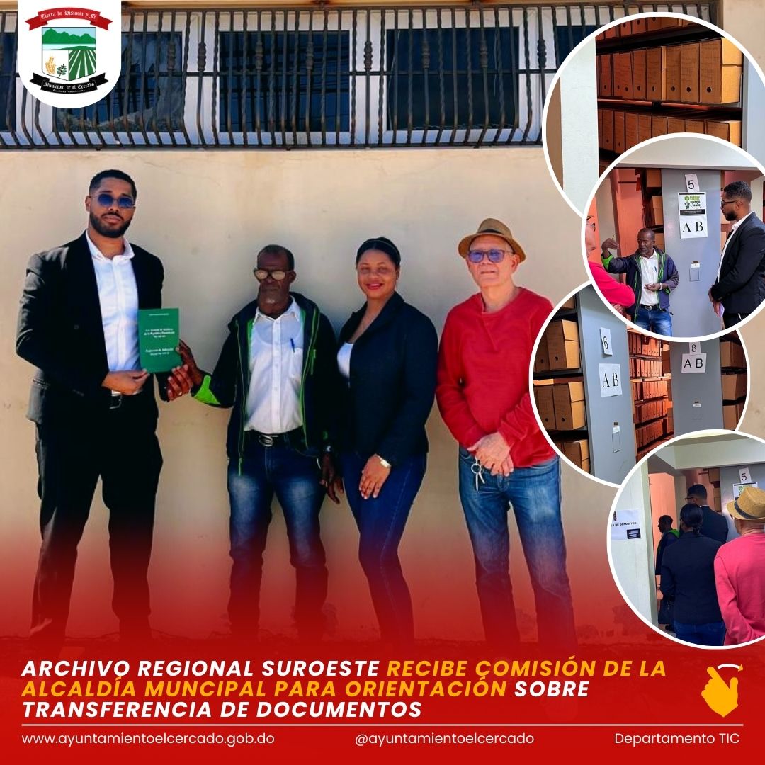 ARCHIVO REGIONAL SUROESTE RECIBE COMISIÓN DE LA ALCALDÍA MUNCIPAL PARA ORIENTACIÓN SOBRE TRANSFERENCIA DE DOCUMENTOS