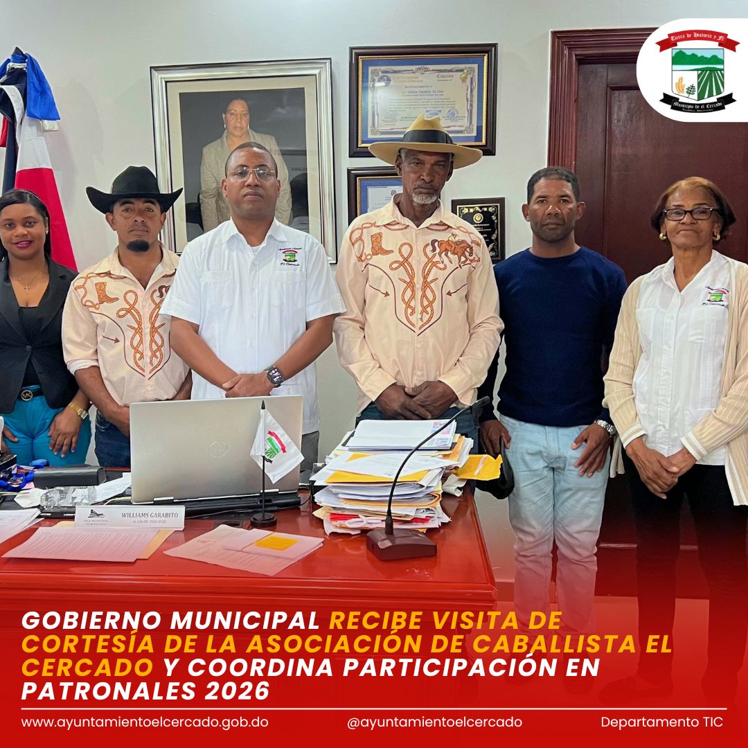 GOBIERNO MUNICIPAL RECIBE VISITA DE CORTESÍA DE LA ASOCIACIÓN DE CABALLISTA Y COORDINA PARTICIPACIÓN EN PATRONALES 2026