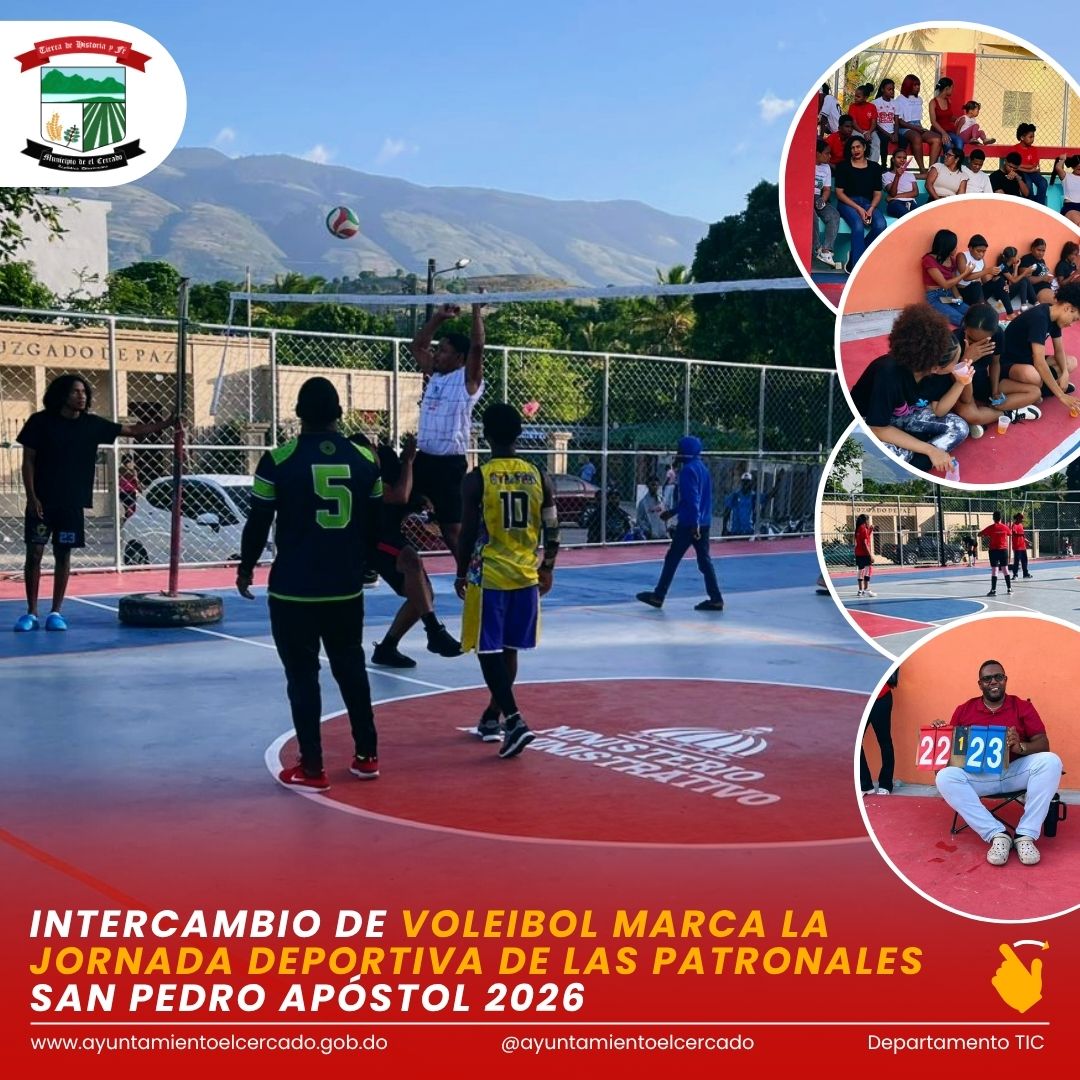 INTERCAMBIO DE VOLEIBOL MARCA LA JORNADA DEPORTIVA DE LAS PATRONALES SAN PEDRO APÓSTOL 2026